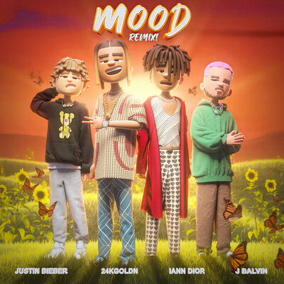 24kgoldn & Justin Bieber & J. Balvin & iann dior - Mood (Remix)